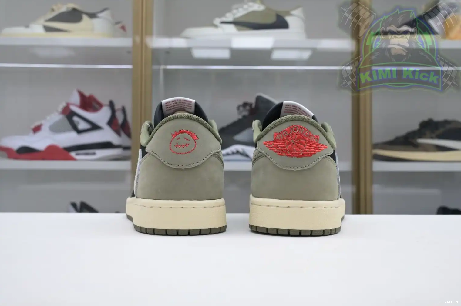 Kimikick Jordan Air Travis 7.0 Jordan OG Low Scott x 1 0702